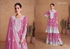 Vamika New Colour By Gulkayra Designer Real Chinon Sharara Readymade Suit Wholesale Online
